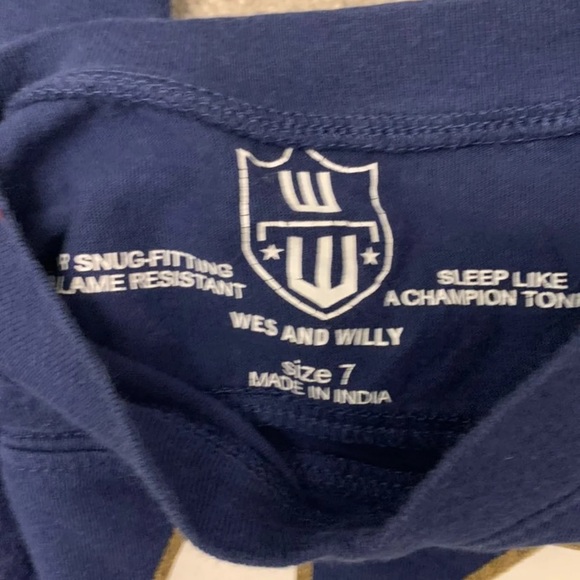 Boys Notre Dame Football Pajamas - Picture 7 of 7